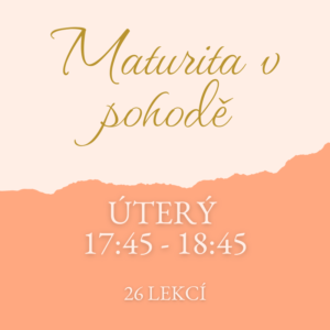 Maturita v pohodě